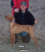 Cisco - 3rd RU, Midwest Vizsla Futurity (32 starters), March 2006