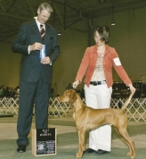 Hobbs & Heather - Best of Winners - Saginaw Valley Kennel Club - April 11, 2010