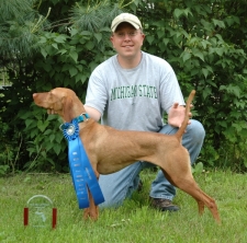Tricky - 1st Place, Open Puppy, VCM Spring FT, April 2009 (First FT)